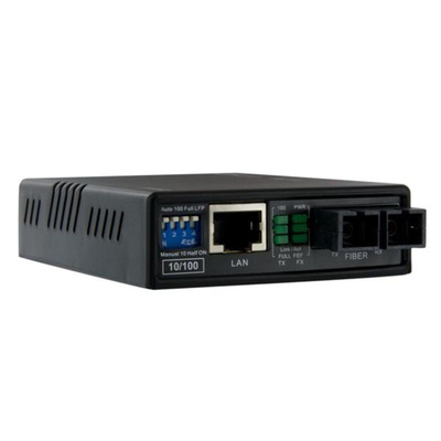 StarTech.com RJ45, SC Media Converter, Multi Mode, Half/Full Duplex 2km