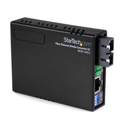 StarTech.com RJ45, SC Media Converter, Multi Mode, Half/Full Duplex 2km