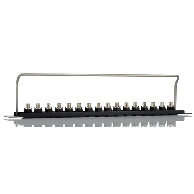 BNC 16 Port Loaded Rack Patch Panel, 1U Rack Height