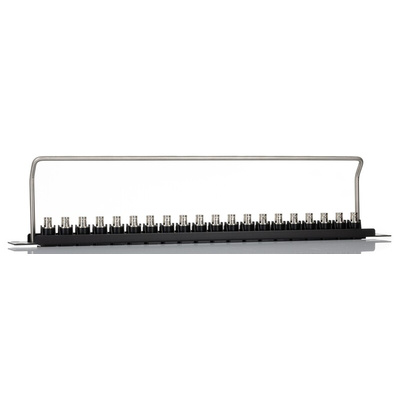 BNC 20 Port Loaded Rack Patch Panel, 1U Rack Height