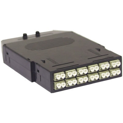 Polyco Healthline RapidNetSeries, 12 Port LC to LC Multimode Duplex Cassette, OM3 Optical Fibre Type