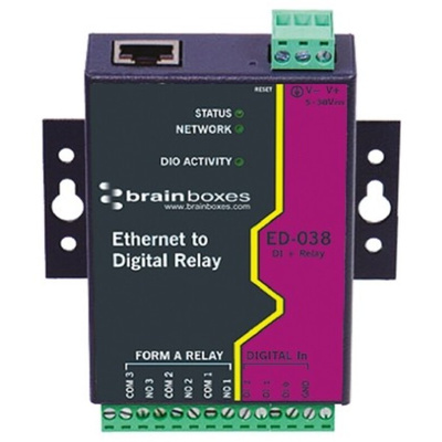 Brainboxes Ethernet Media Converter