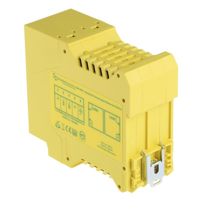 Brainboxes DIN Rail Mount Ethernet Switch, 8 RJ45 Ports
