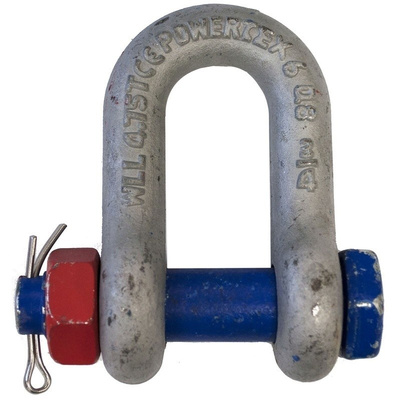 RS PRO D-Shackle, Alloy Steel, 4.75t