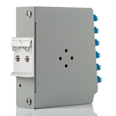 Phoenix Contact 6 Port LC Single Mode Duplex Fibre Optic Patch Panel With 2 Ports Populated