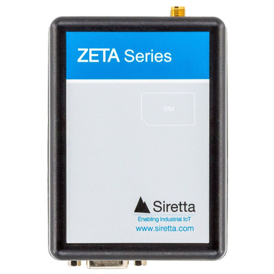 Siretta RS232, RJ12, GPIO 2G, 3G, 4G Modem, 150Mbit/s