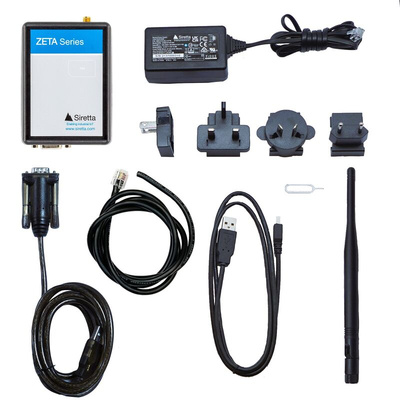 Siretta RS232, RJ12, GPIO 2G, 3G, 4G Modem Starter Kit, 150Mbit/s