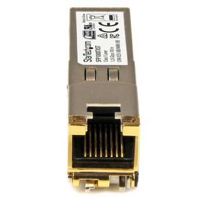 StarTech.com MSA Compatible RJ45 Copper Transceiver Module, Full Duplex, 1000Mbit/s