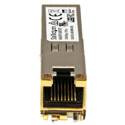 StarTech.com Cisco Compatible RJ45 Single Mode Transceiver Module, Full Duplex, 10/100/1000Mbit/s