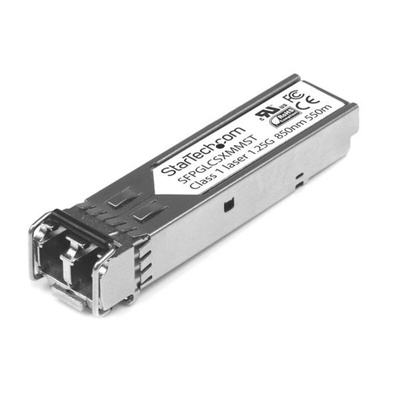 StarTech.com Cisco Compatible LC Multi Mode Transceiver Module, Half/Full Duplex, 1000Mbit/s