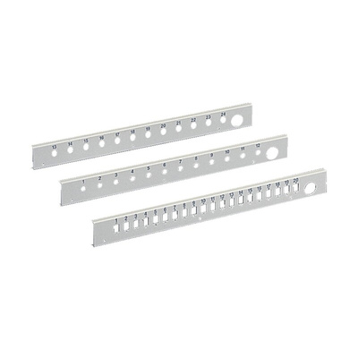 Rittal 20 Port Multimode Duplex Fibre Optic Patch Panel With 0 Ports Populated, 1U