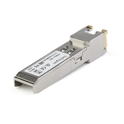 StarTech.com Cisco Compatible 10/100/1000BASE-T, RJ45 Copper Transceiver Module, 1000Mbit/s