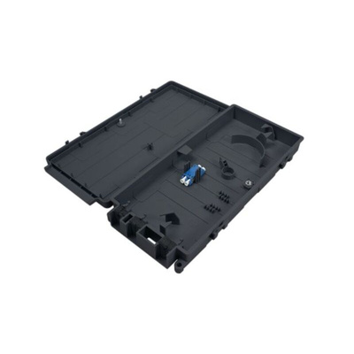 HellermannTyton Connectivity 2 Port LC Single Mode Fibre Optic Patch Panel With 1 Ports Populated