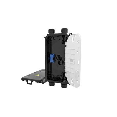 HellermannTyton Connectivity 2 Port LC Single Mode Fibre Optic Patch Panel With 1 Ports Populated