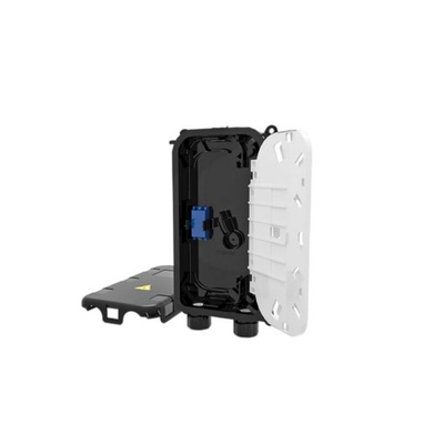 HellermannTyton Connectivity 2 Port LC Single Mode Fibre Optic Patch Panel With 2 Ports Populated