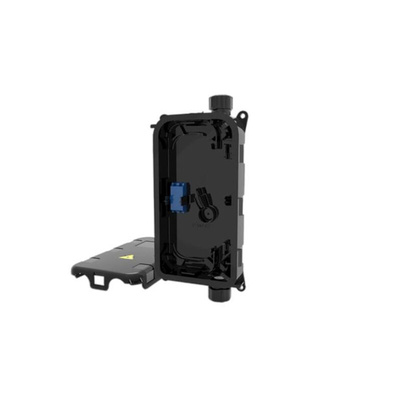 HellermannTyton Connectivity 2 Port LC Single Mode Fibre Optic Patch Panel With 1 Ports Populated