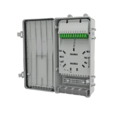 HellermannTyton Connectivity 24 Port SC Multimode Fibre Optic Patch Panel With 24 Ports Populated
