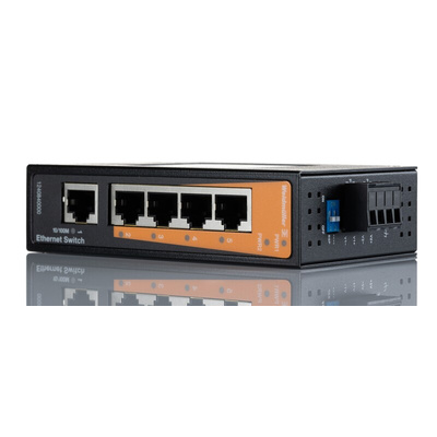 Weidmüller DIN Rail Mount Ethernet Switch, 5 RJ45 Ports
