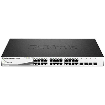 D-Link DGS-1210-28P, Smart 28 Port Ethernet Switch With PoE