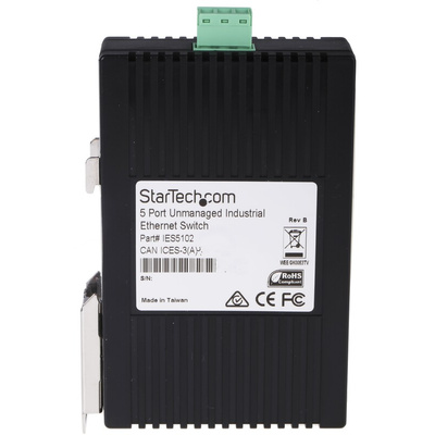 StarTech.com IES5102, Unmanaged 5 Port Ethernet Switch