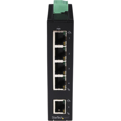 StarTech.com IES5102, Unmanaged 5 Port Ethernet Switch