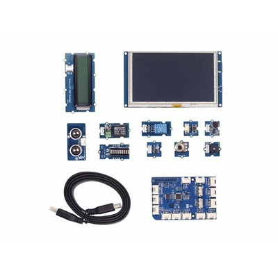 Seeed Studio GrovePi+ IoT Starter Kit with 10 Grove Sensors & 5in Touchscreen for Raspberry Pi