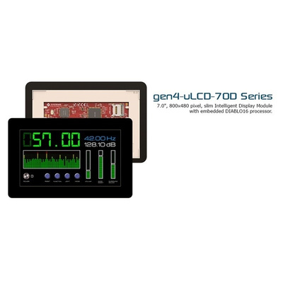 4D Systems, gen4 Diablo 16 with 7in Resistive Touch Screen