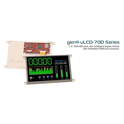 4D Systems, gen4 Diablo 16 with 7in Resistive Touch Screen