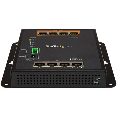StarTech.com IES81GPOEW, Managed 8 Port Ethernet Switch With PoE