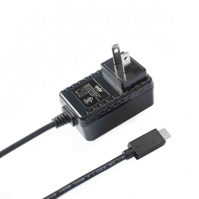 Okdo Raspberry Pi Power Supply, USB Type C with US Plug Type, 1.5m