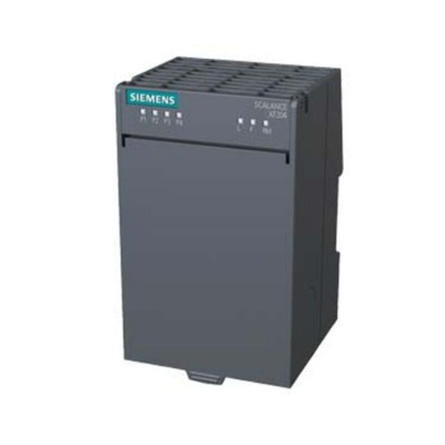 Siemens Ethernet Switch, 4 RJ45 Ports, 10100Mbit/s Transmission, 24V dc
