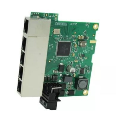 Brainboxes Cable Mount Ethernet Switch, 5 RJ45 Ports, 1000Mbit/s Transmission, 5 → 30V dc