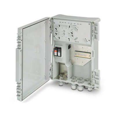 Phoenix Contact SCX 4POE 2LX Series Mast Mount, Wall Ethernet Switch, 1 RJ45 Ports, 10/100/1000Mbit/s Transmission, 100