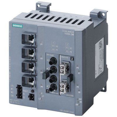 Siemens Managed 10 Port Ethernet Switch