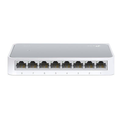TP-Link Unmanaged 8 Port Ethernet Switch Type G - British 3-Pin
