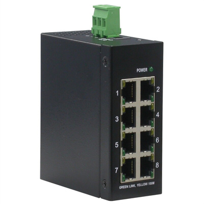 Roline 21.13.1156, Unmanaged 8 Port Switch