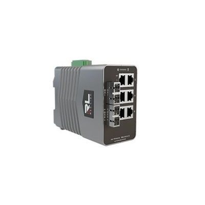 Red Lion Managed 8 Port Industrial Ethernet Switch