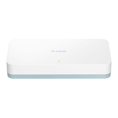 D-Link Ethernet Switch, Unmanaged 8 Port Gigabit Switch, EU