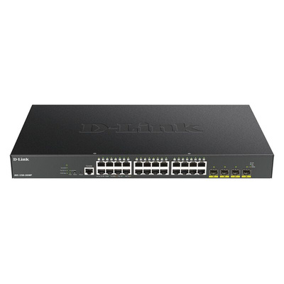 D-Link DGS-1250-28XMP, Managed, Smart 28 Port Smart Switch With PoE EU