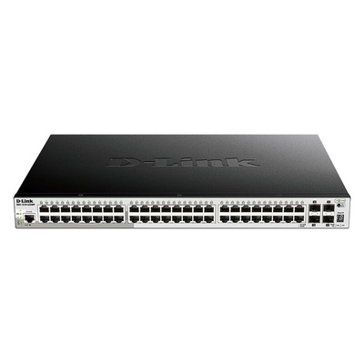 D-Link DGS-1510-52XMP, Managed, Smart 52 Port Smart Switch With PoE EU