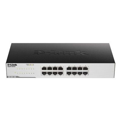 D-Link GO-SW-16G, 16 Port Network Switch EU
