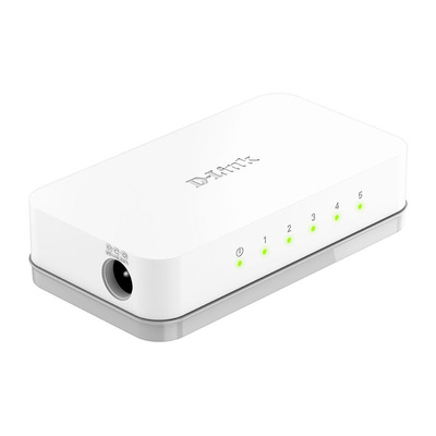 D-Link Unmanaged 5 Port Network Switch, EU
