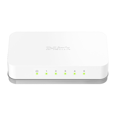 D-Link Unmanaged 5 Port Network Switch, EU