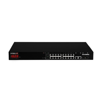 Edimax GS-5216PLC, Smart 18 Port Gigabit Switch With PoE