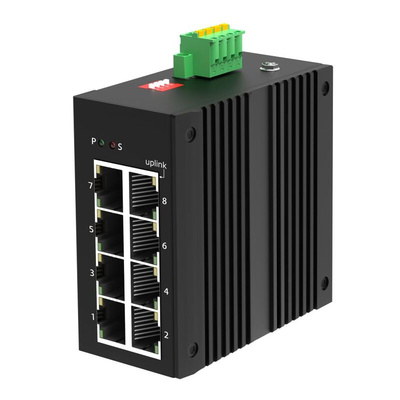 Unmanaged 8 Port Ethernet Switch, RJ-45