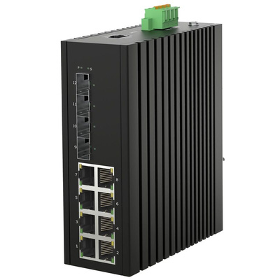 Managed 8 Port Ethernet Switch, RJ-45