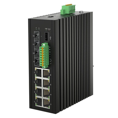 Managed 8 Port Ethernet Switch, RJ-45