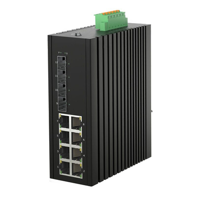 Managed 8 Port Ethernet Switch, RJ-45