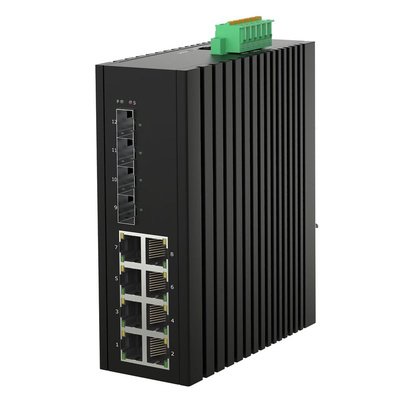 Managed 8 Port Ethernet Switch, RJ-45