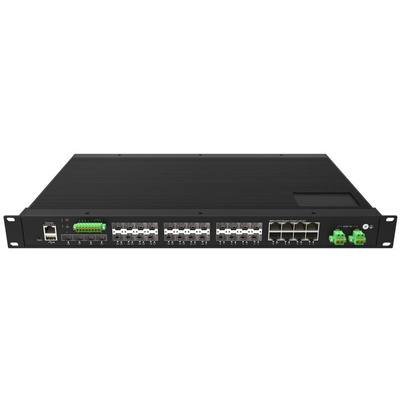 Managed 16 Port Ethernet Switch, RJ-45